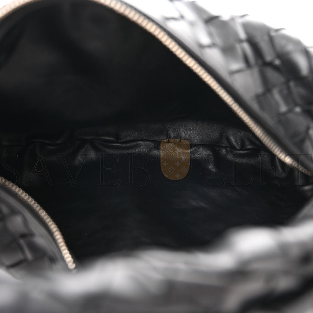 BOTTEGA VENETA NAPPA INTRECCIATO TEEN JODIE HOBO BLACK (37*25*8cm) BOTTEGA VENETA NAPPA INTRECCIATO TEEN JODIE HOBO BLACK (37*25*8cm)